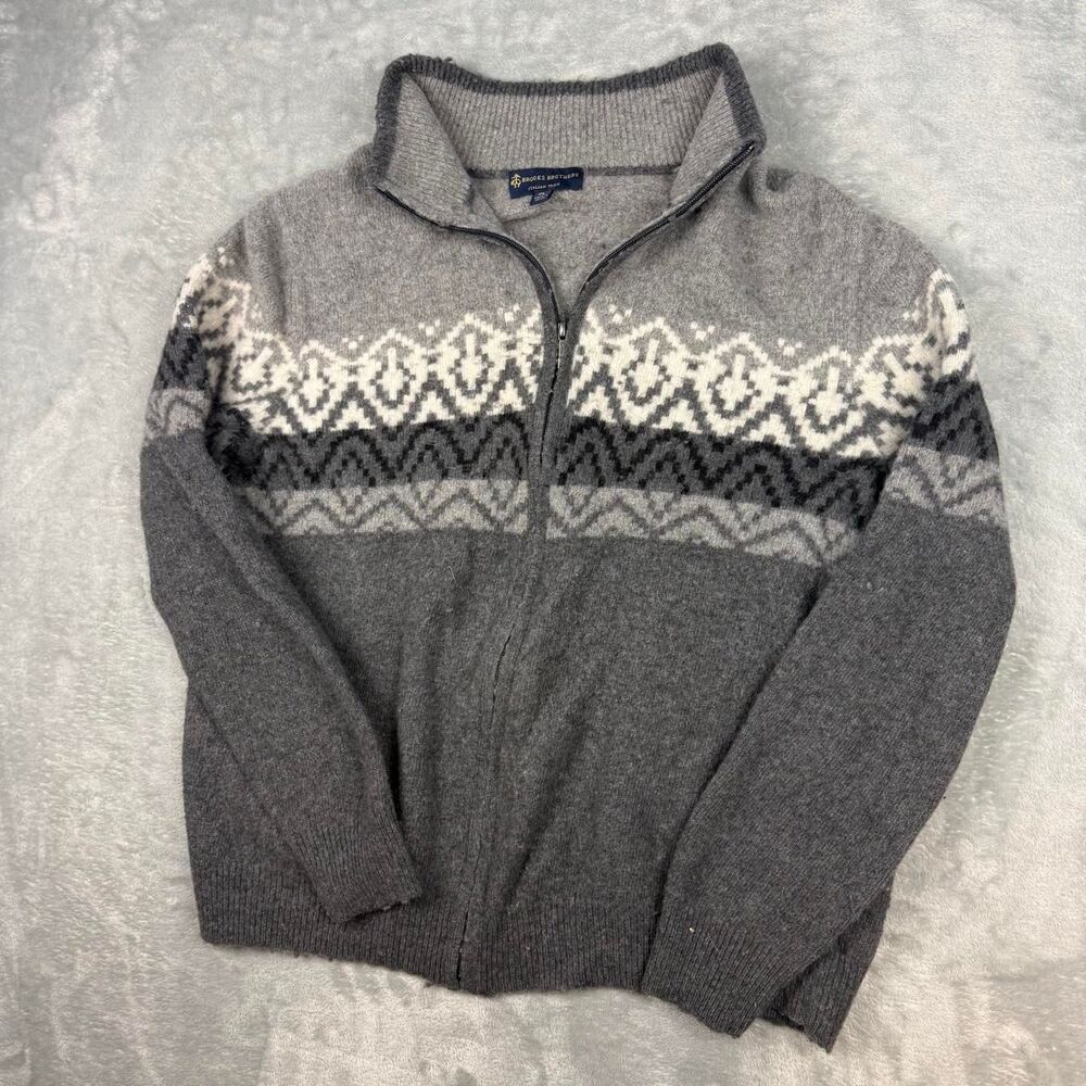 Brooks-brothers Men's Grey Jumper